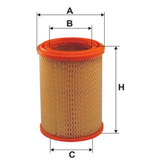 WA6392 WIX FILTERS Фильтр воздушный wa6392/211 (пр-во wix-filtron)