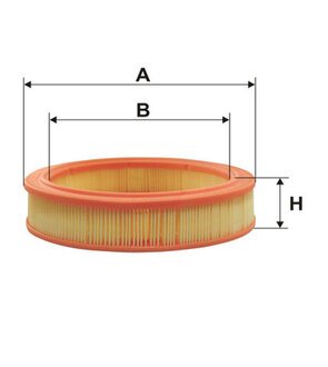 WA6412 WIX FILTERS Фильтр ВОЗДУХА