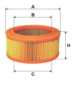 WA6430 WIX FILTERS Фільтр повітря