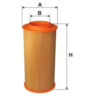 WA6497 WIX FILTERS Фільтр повітря