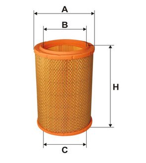 WA6564 WIX FILTERS Фильтр воздушный renault espace, laguna 1.9 dci, dti 96-02 (пр-во wix-filters)