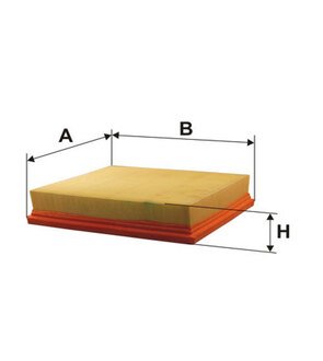 WA6589 WIX FILTERS Фільтр повітряний