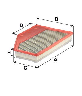 WA9872 WIX FILTERS Фільтр повітря