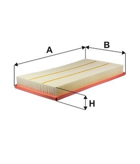 WA9899 WIX FILTERS Фільтр повітря