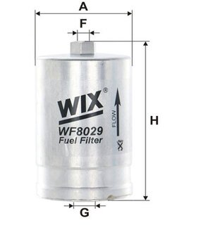 WF8029 WIX FILTERS Фильтр топл. peugeot, volvo wf8029/pp827 (пр-во wix-filtron)