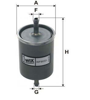 WF8033 WIX FILTERS Фильтр топл. bmw, opel, skoda wf8033/pp831 (пр-во wix-filtron)
