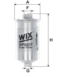 WF8037 WIX FILTERS Фильтр топл. volvo pp833/wf8037 (пр-во wix-filtron)