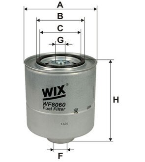 WF8060 WIX FILTERS Фільтр палива