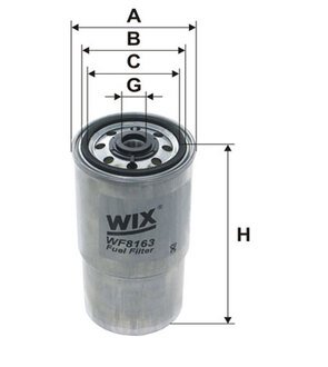 WF8163 WIX FILTERS Фильтр топл. bmw e34 wf8163/pp940 (пр-во wix-filtron)