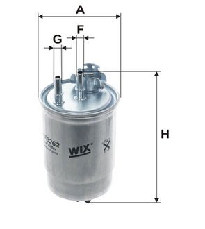 WF8262 WIX FILTERS Фільтр палива