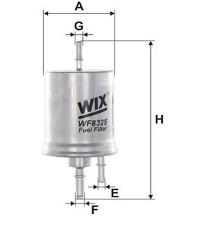 WF8325 WIX FILTERS Фільтр палива