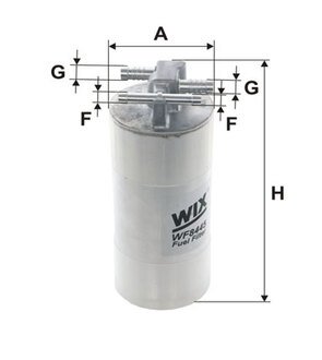 WF8445 WIX FILTERS Фільтр паливний