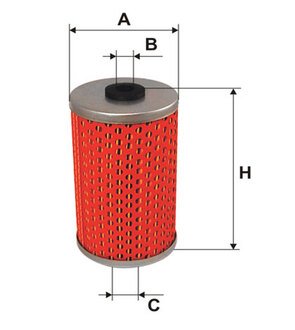 WL7024 WIX FILTERS Фильтр масляный двигателя mb w123 wl7024/om510 (пр-во wix-filtron)