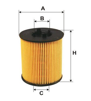 WL7241 WIX FILTERS Фильтр масляный двигателя opel astra wl7241/oe648/2 (пр-во wix-filtron)