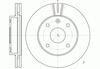 Тормозной диск перед. Lacetti 05- (256x24) D6959.10