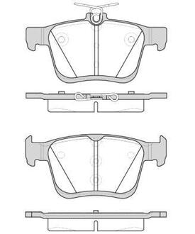 P14163.00 WOKING Колодки задние