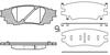 Колодки тормозные дисковые задние Lexus Rx (agl2_, ggl2_) 3.5 15- (P17363.10) WO P1736310