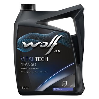 8301117 Wolf Масло моторное Wolf Vitaltech 15W-40 (5 л)