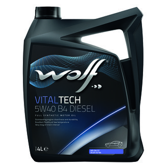 8334009 Wolf Масло моторное Wolf Vitaltech B4 Diesel 5W-40 (4 л)