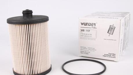 WB117 WUNDER Фільтр паливний VW LT 2.8 CDI 116KW