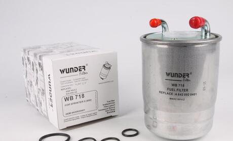 WB718 WUNDER Фільтр паливний MB Sprinter 2.2CDI OM651 09-
