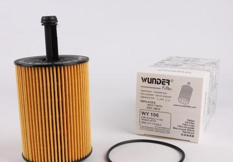 WY106 WUNDER Фільтр мастила VW T5/Caddy III 03-