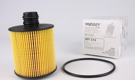 WY315 WUNDER Фільтр мастила Fiat Doblo 1.6/2.0D 10-