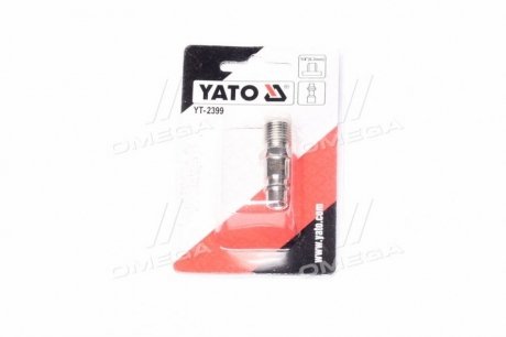 YT-2399 YATO Быстросъемный наконечник с наруж. резьбой o = 1/4 "(про-во yato )