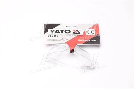 YT7360 YATO Очки защитные открытые, прозрачные [12/240], шт(про-во YATO )