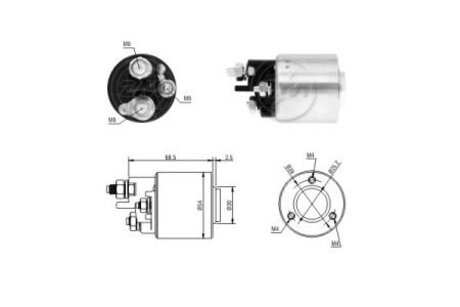 ZM1590 ZM Втягивающее реле стартера