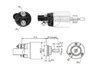 Втягивающее реле стартера ZM381